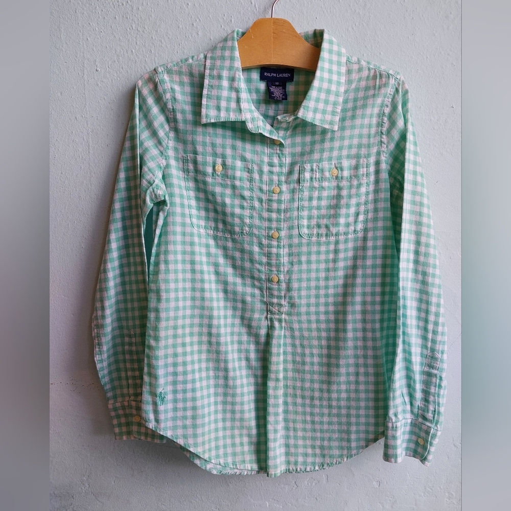 Ralph Lauren Gingham Button Up